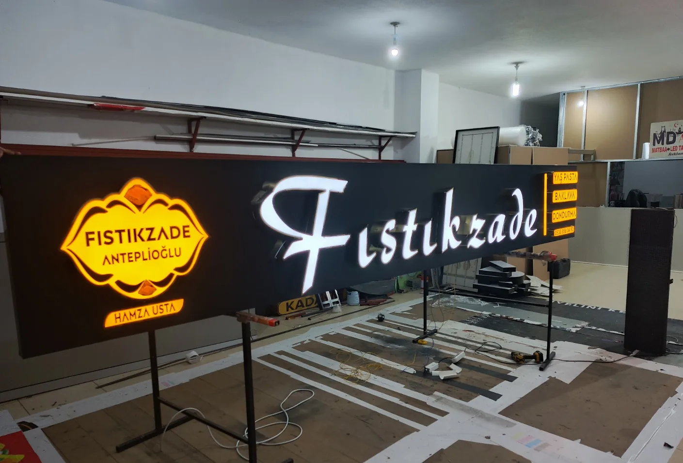 İç Mekân Reklam örneği