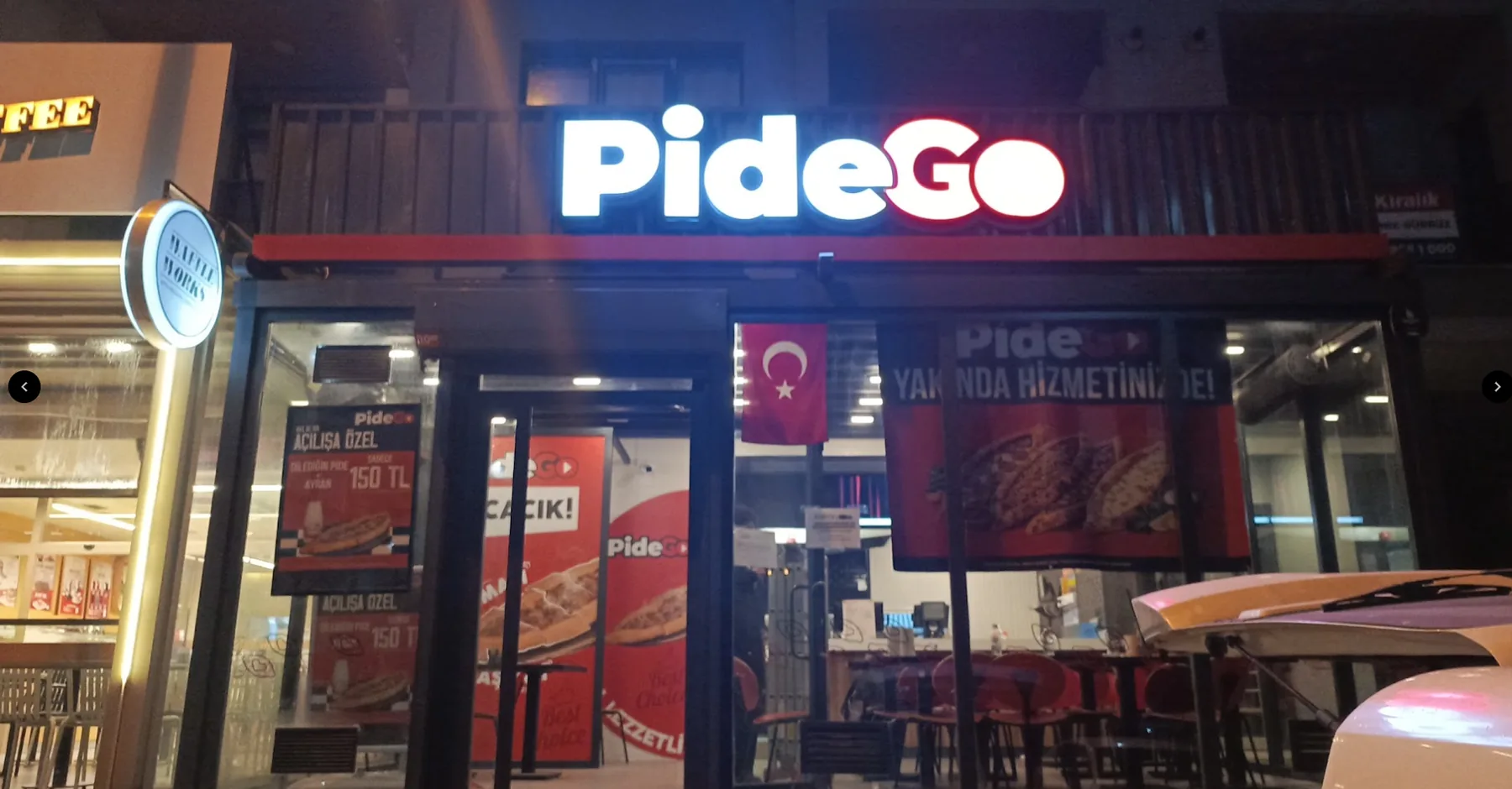 Işıklı Tabela örneği